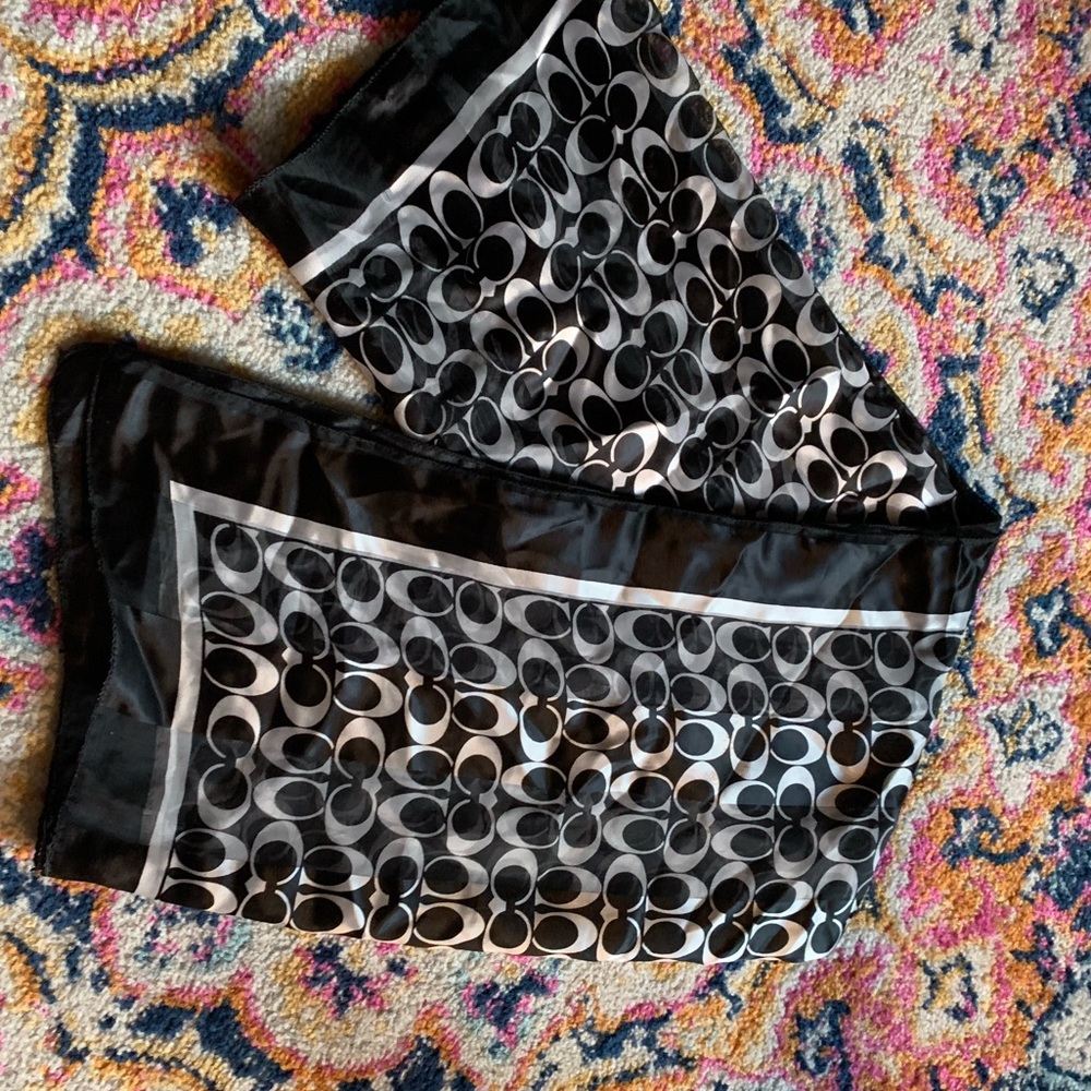 Coach Silk Scarf